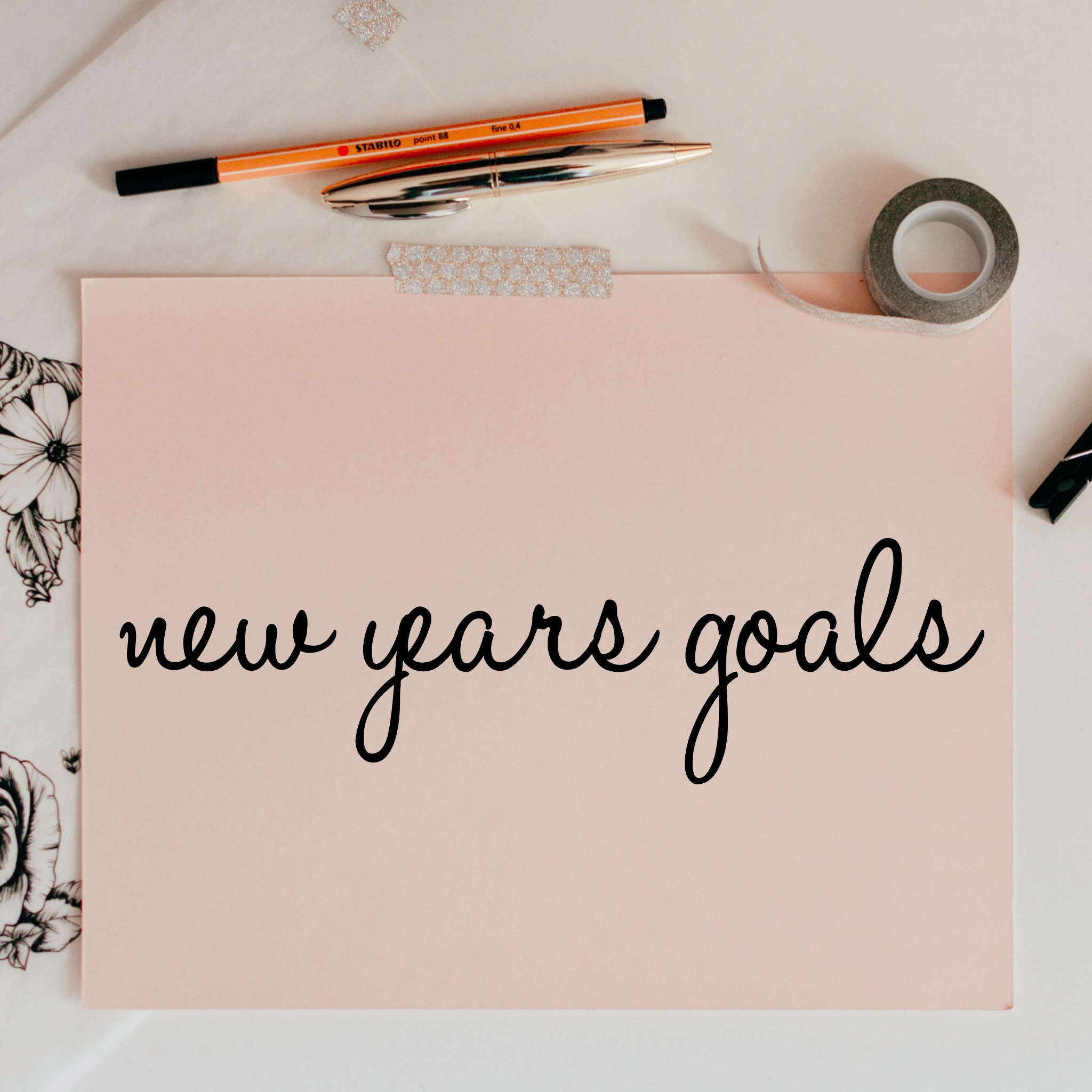 Weekly Tip - New Years Goals