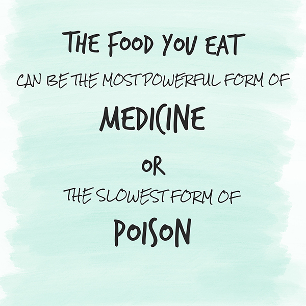 Weekly Tip: The Food We Eat