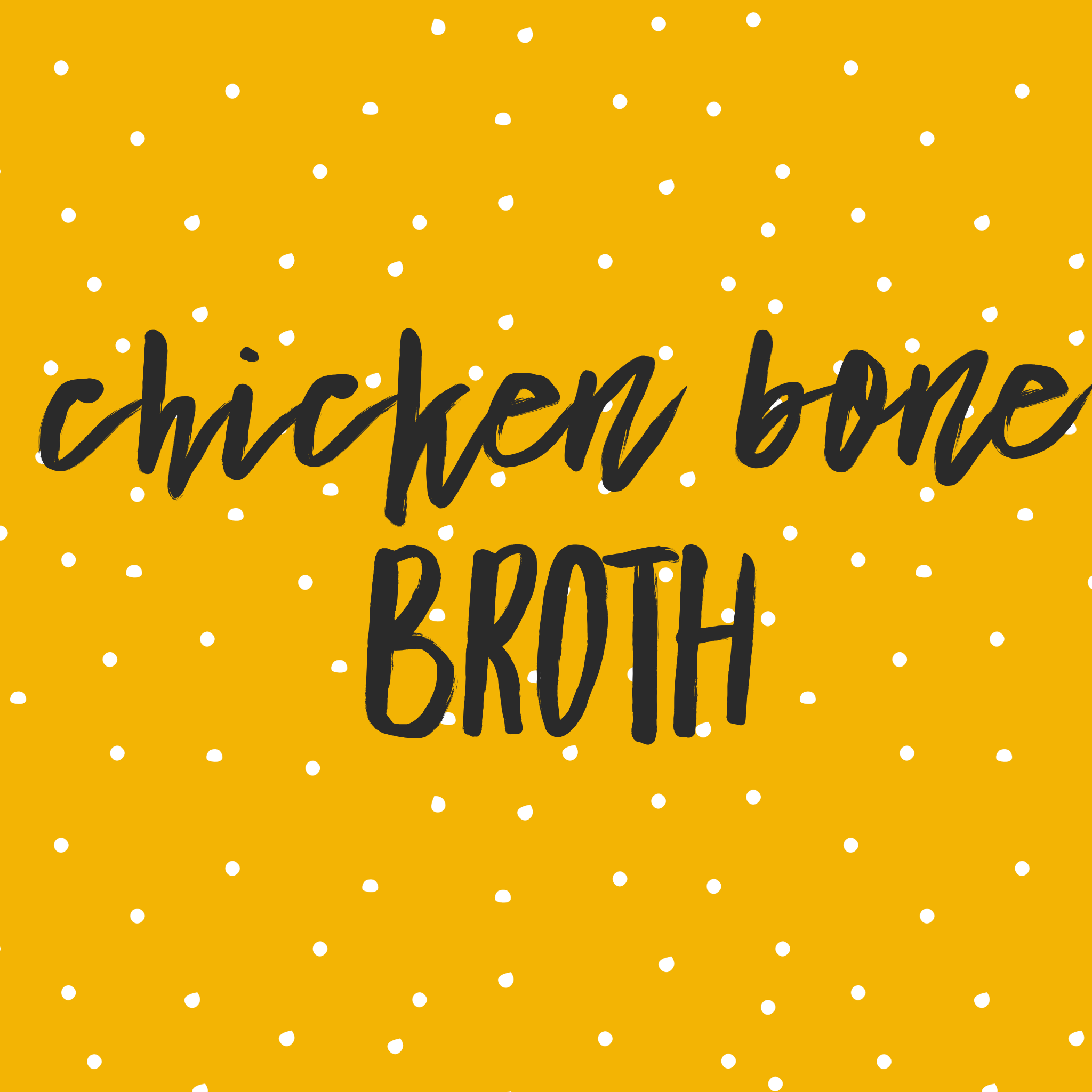 Chicken Broth Bone