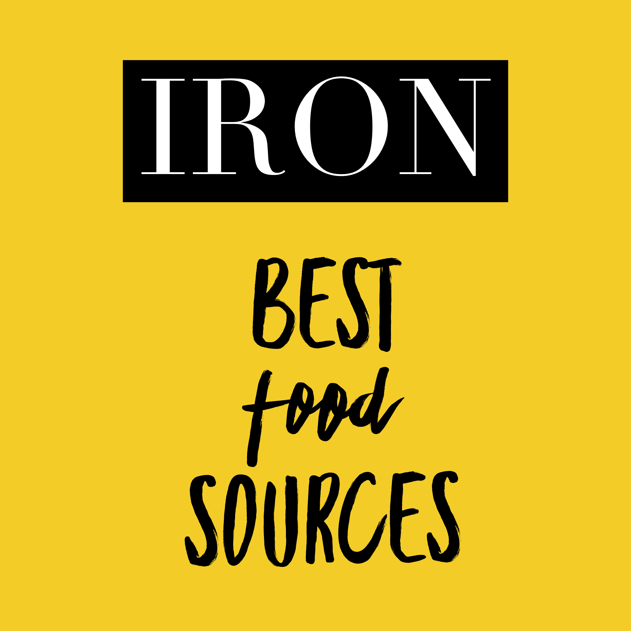 Best foods for increasing iron levels